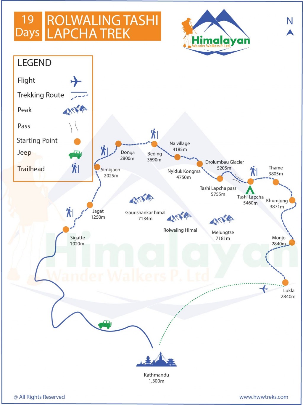 Rolwaling Tashi Lapcha Trek