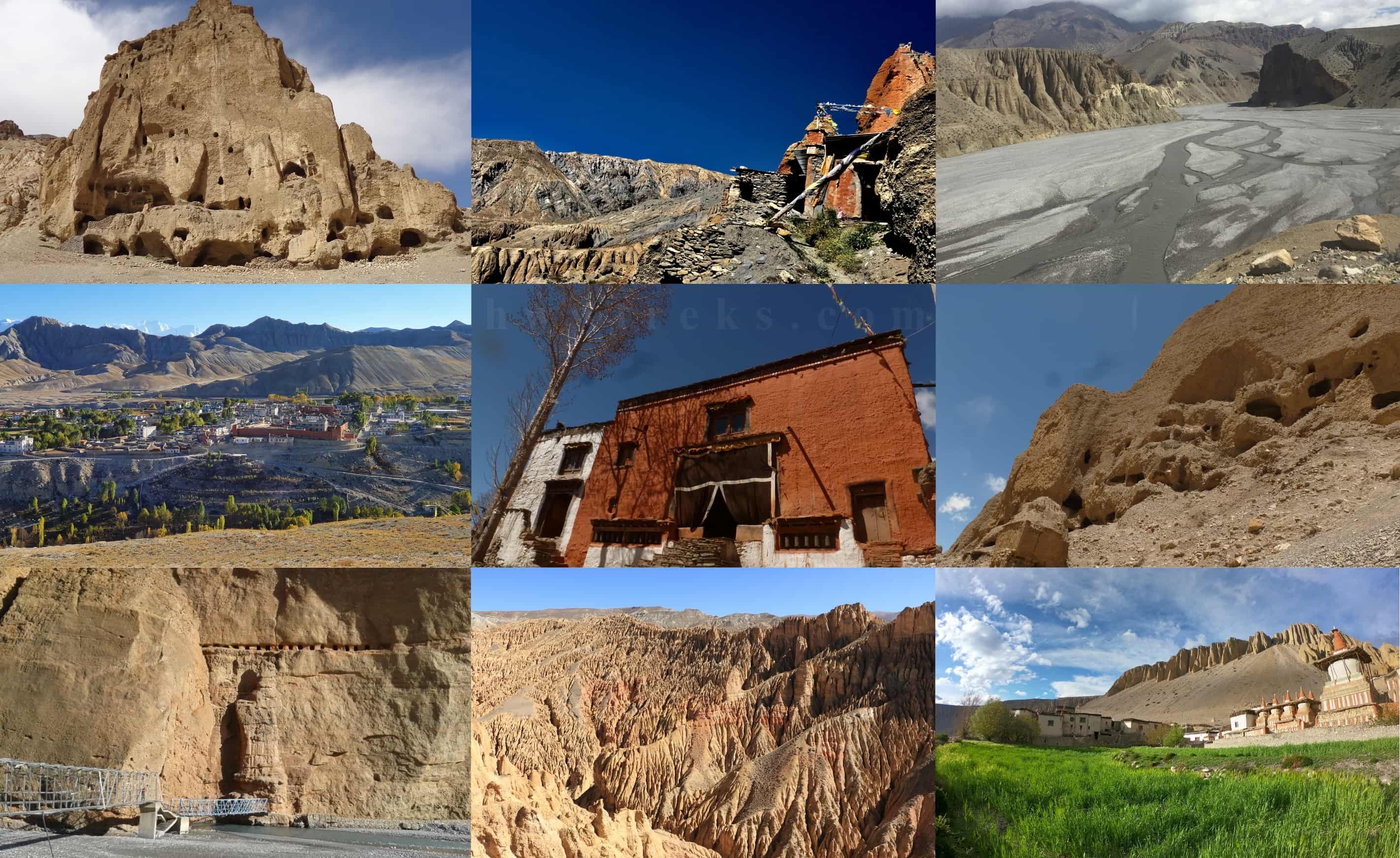 Places To Visit During Upper Mustang Trek