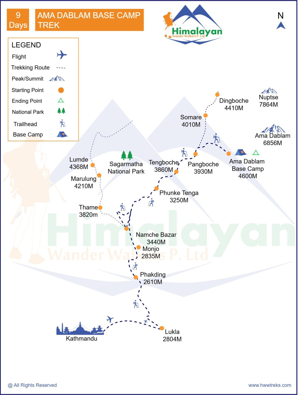 Ama Dablam Base Camp Trek