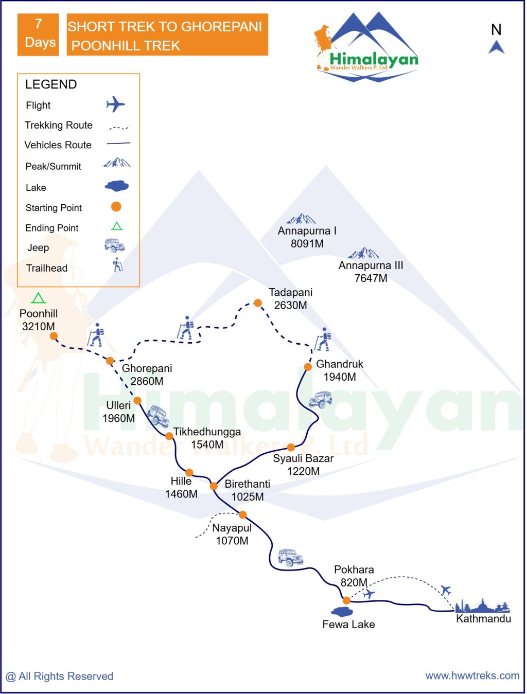 Short Trek to Ghorepani Poonhill