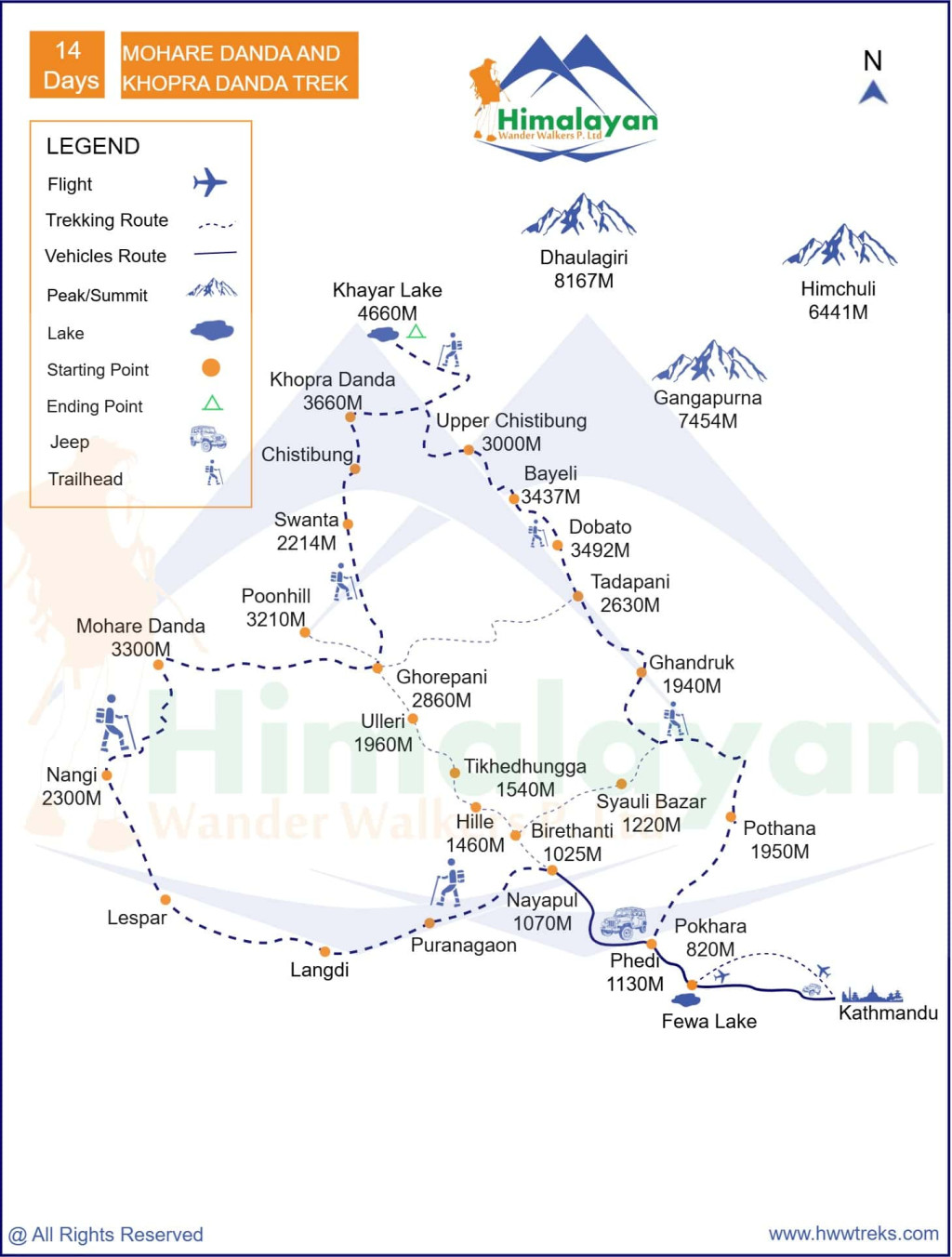 Mohare and Khopra Danda Trek
