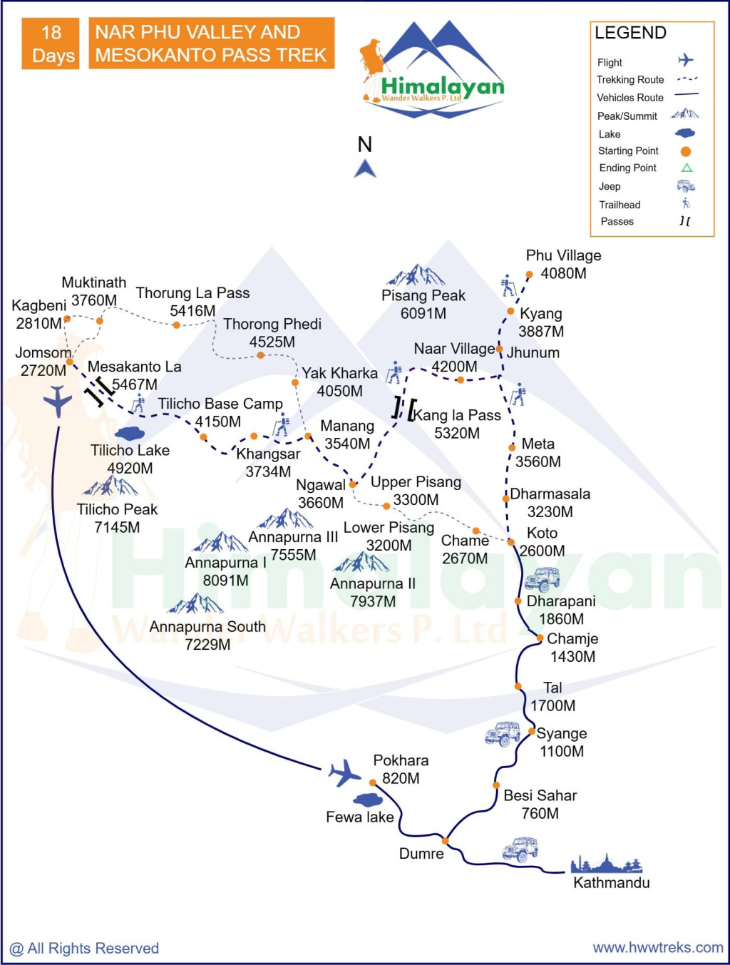 Nar Phu Valley and Mesokanto Pass Trek